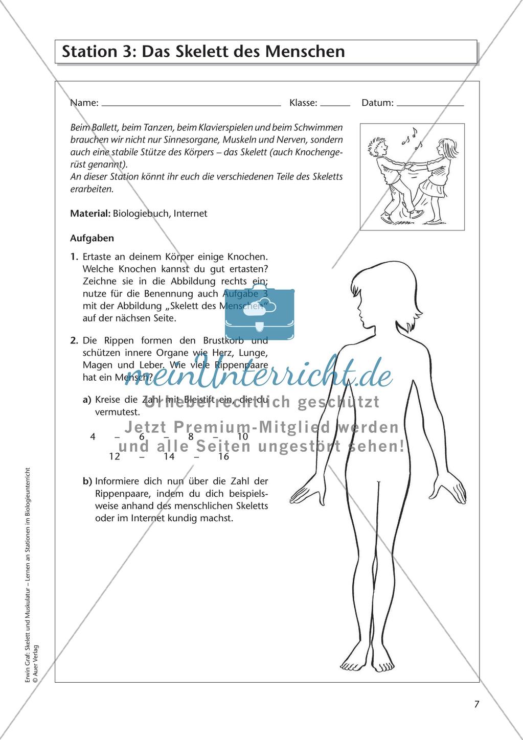 Stationsarbeit zum Thema