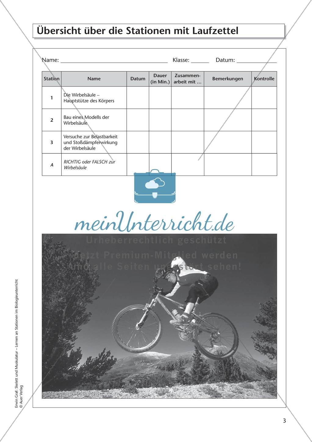 Stationsarbeit zum Thema
