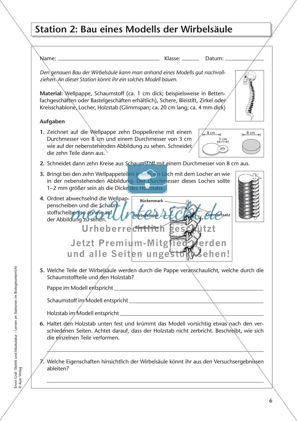 Stationsarbeit zum Thema