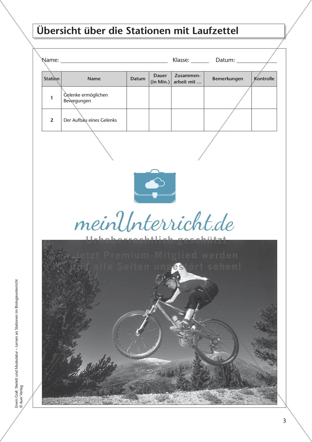 Stationsarbeit zum Thema