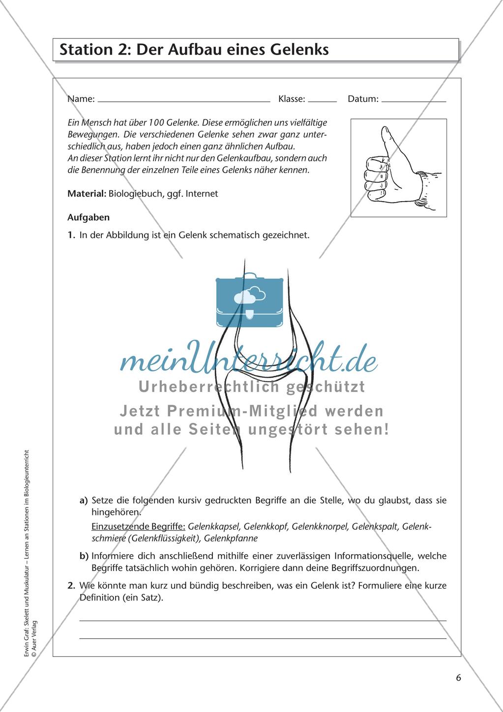 Stationsarbeit zum Thema