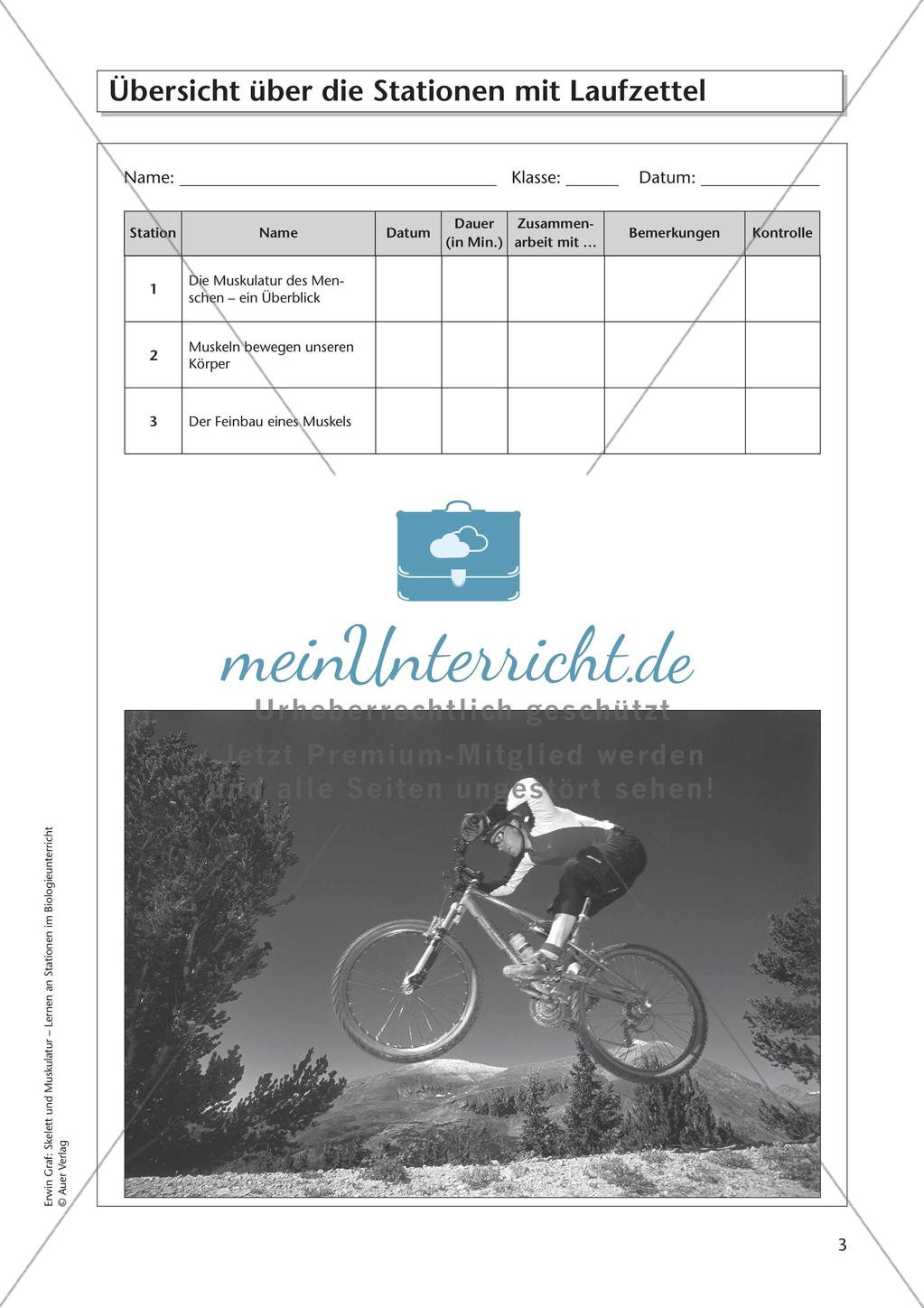 Stationsarbeit zum Thema