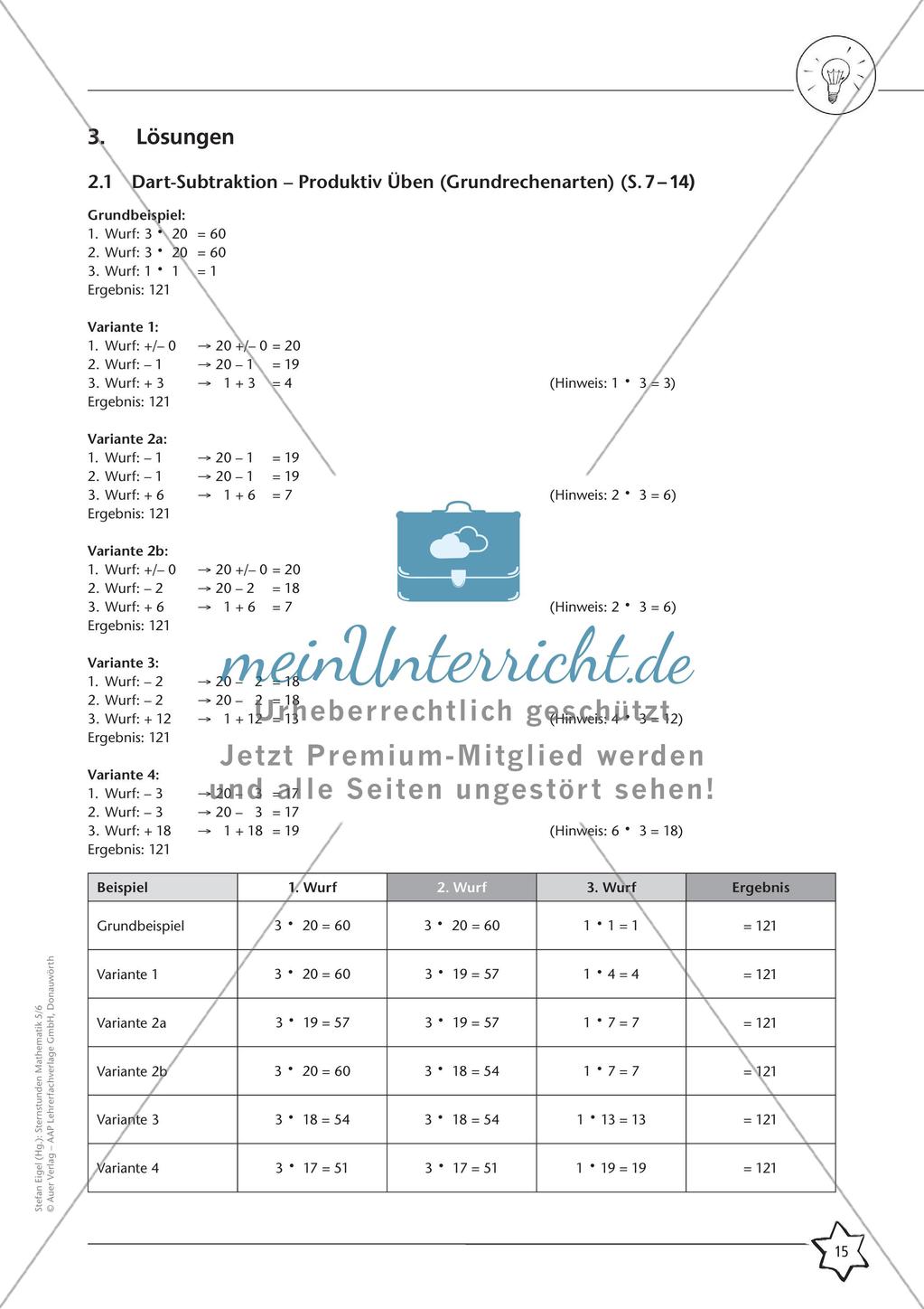 Produktive Übungen: Grundrechenarten Preview 17