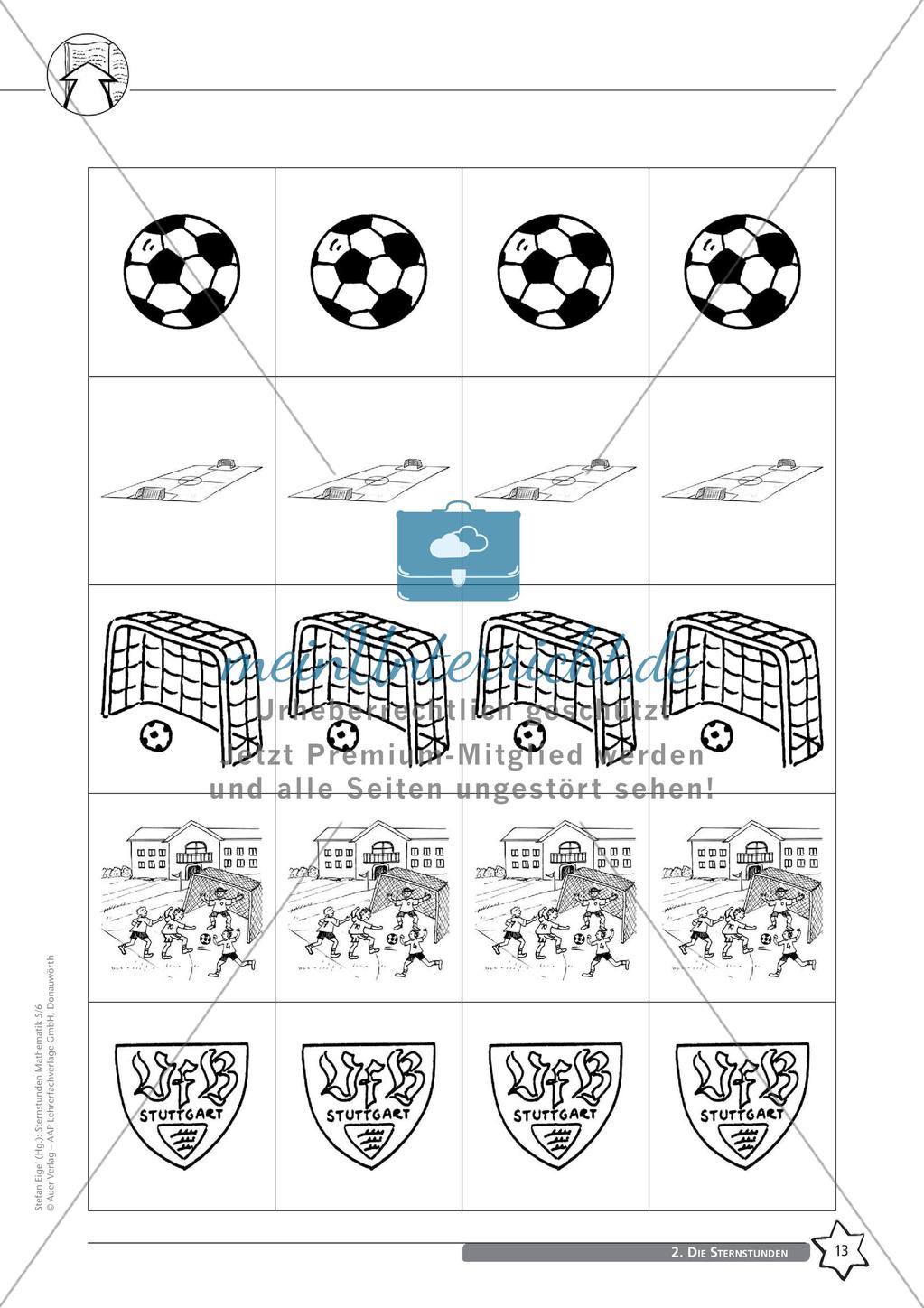 Produktive Übungen: Problemlösen durch Flächenbestimmung (Fußballstadion) Preview 15
