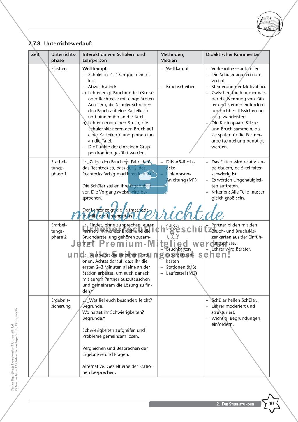 Produktive Übungen: Bruchrechnen an Stationen Preview 12