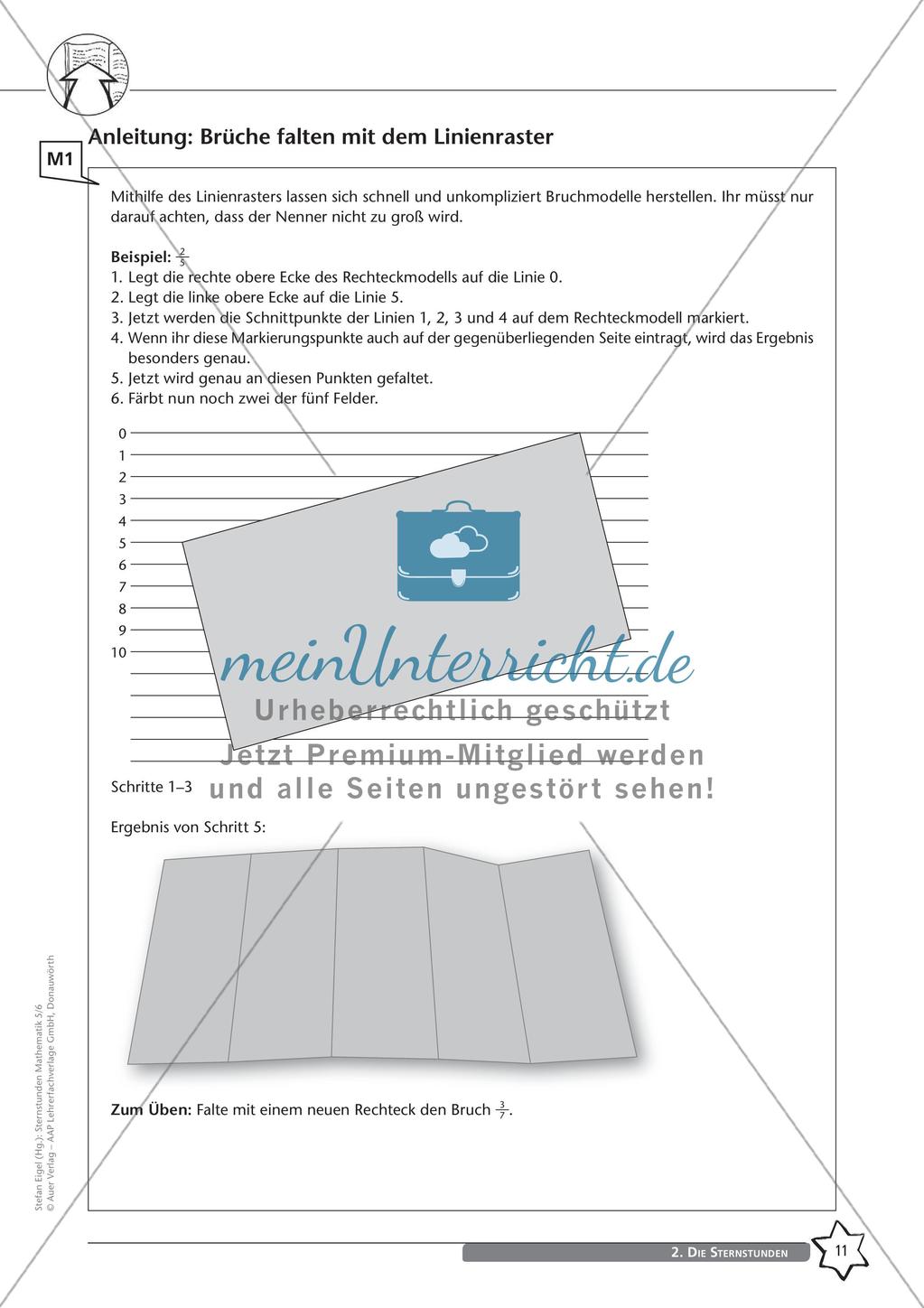 Produktive Übungen: Bruchrechnen an Stationen Preview 13