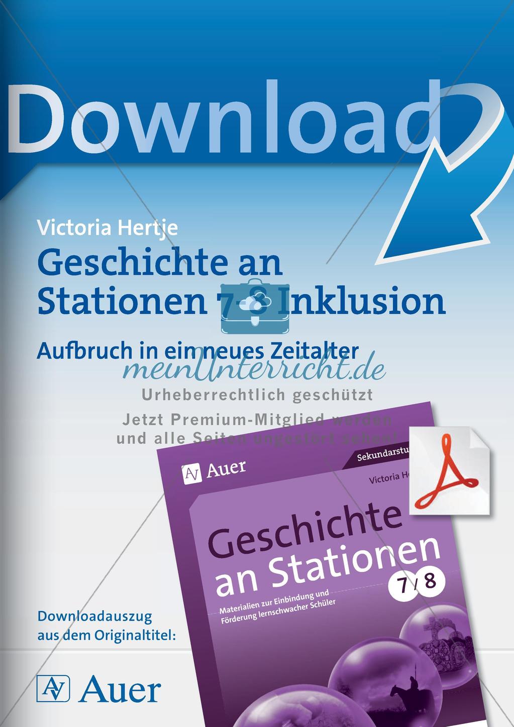 Stationenarbeit: Entdeckungsreisen der Spanier Preview 1