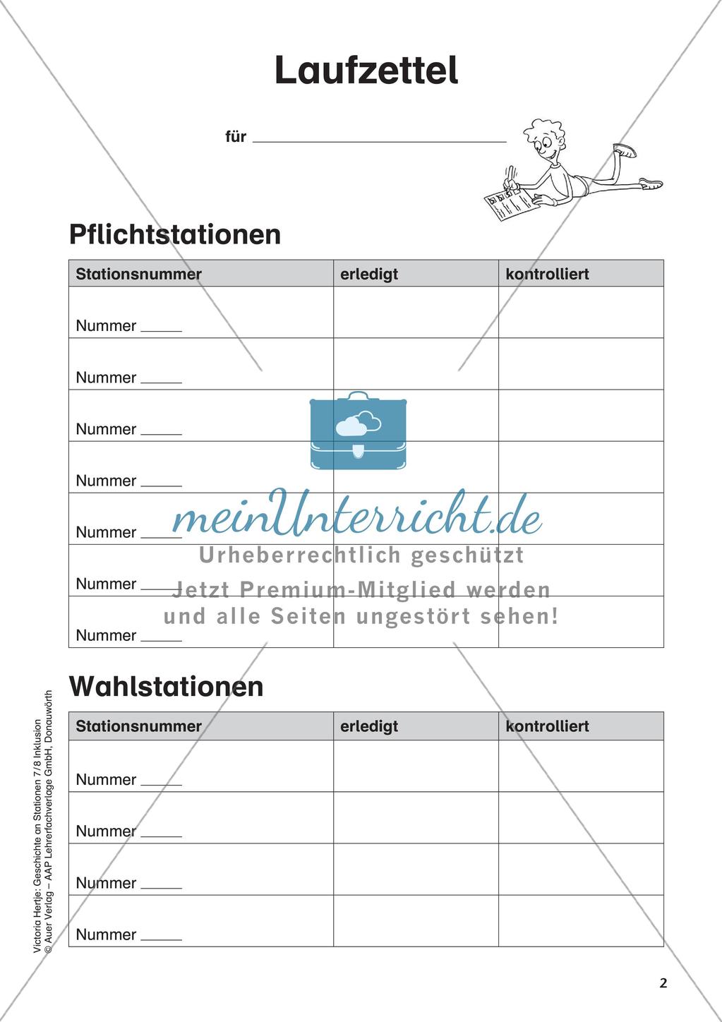 Stationenarbeit: Entdeckungsreisen der Spanier Preview 4
