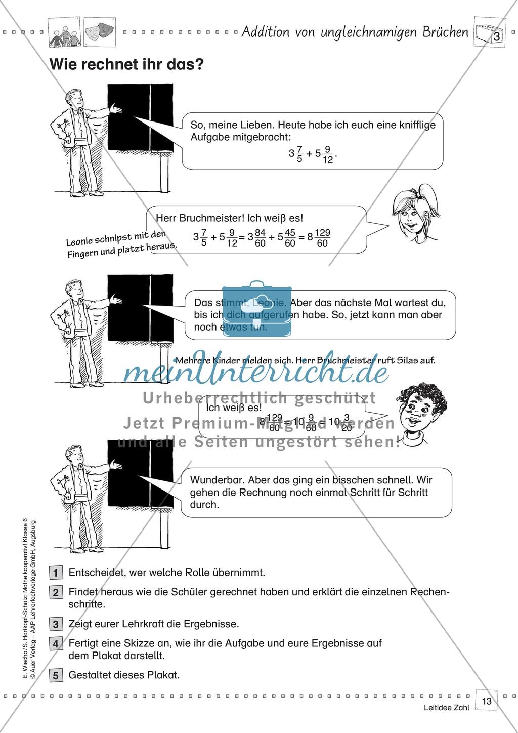 Mathe kooperativ Klasse 6: Leitidee Zahl Preview 15