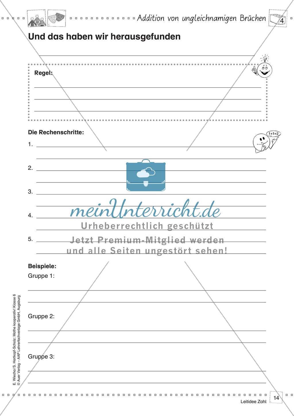 Mathe kooperativ Klasse 6: Leitidee Zahl Preview 16