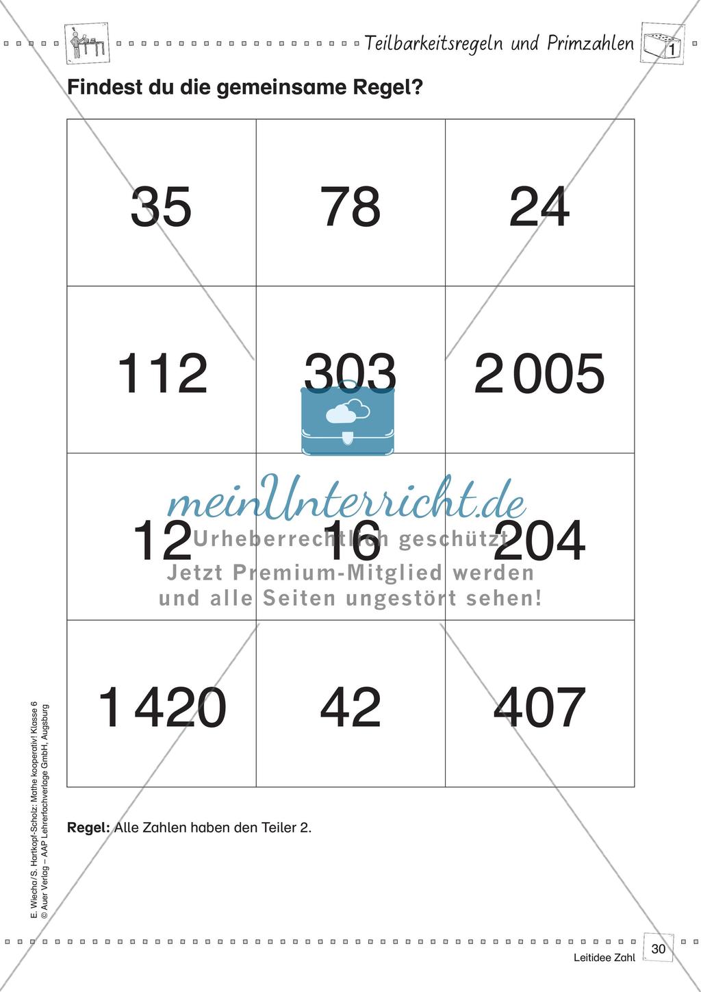 Mathe kooperativ Klasse 6: Leitidee Zahl Preview 32