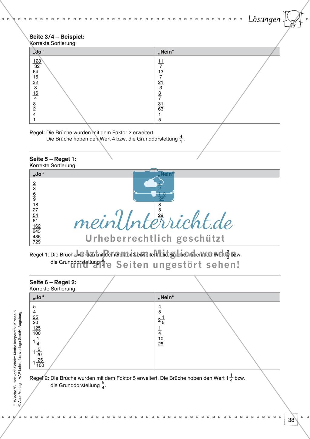 Mathe kooperativ Klasse 6: Leitidee Zahl Preview 40