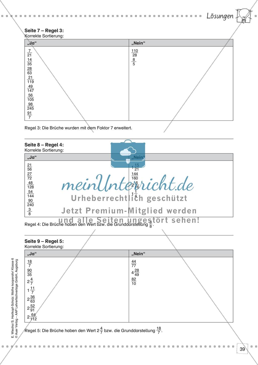 Mathe kooperativ Klasse 6: Leitidee Zahl Preview 41