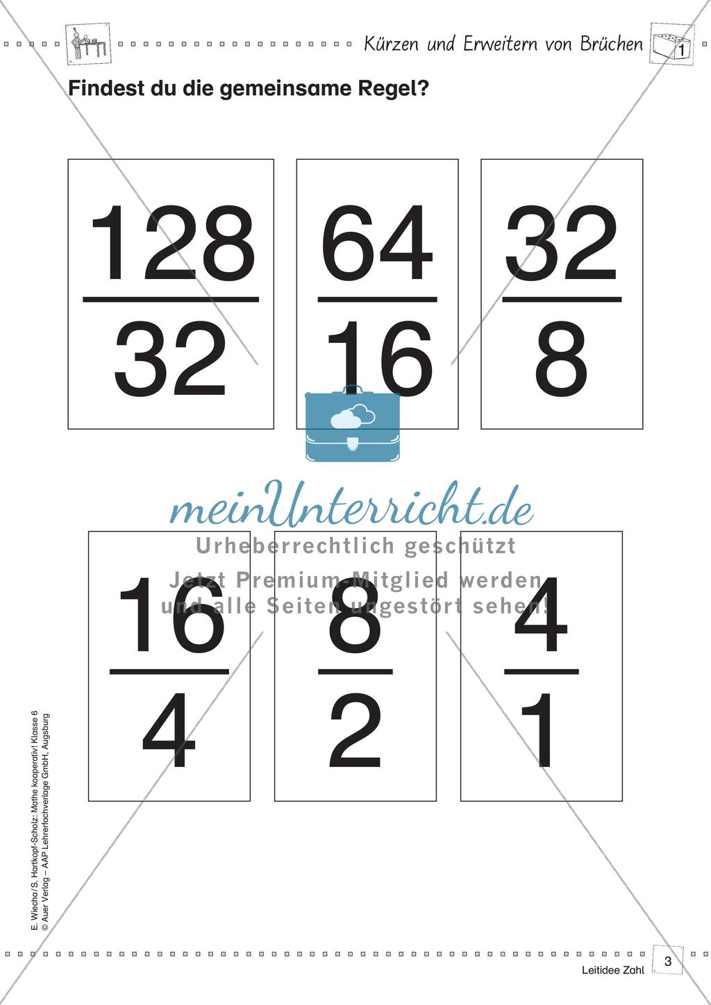 Mathe kooperativ Klasse 6: Leitidee Zahl Preview 5
