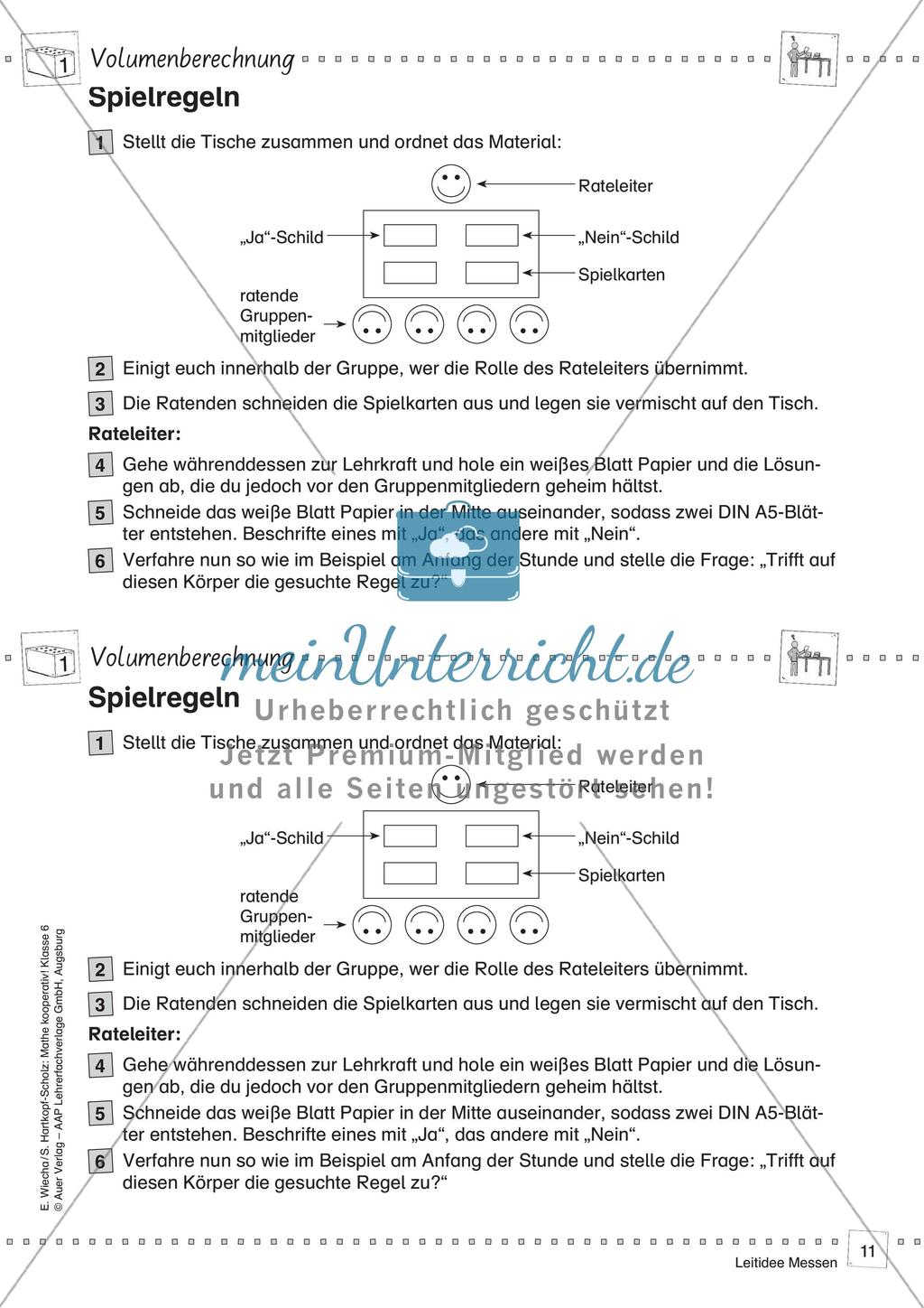 Mathe kooperativ Klasse 6: Leitidee Messen Preview 13
