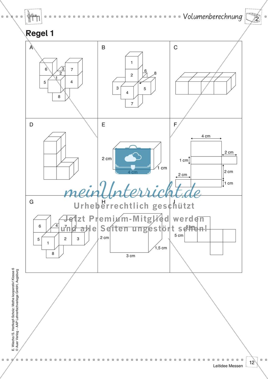 Mathe kooperativ Klasse 6: Leitidee Messen Preview 14