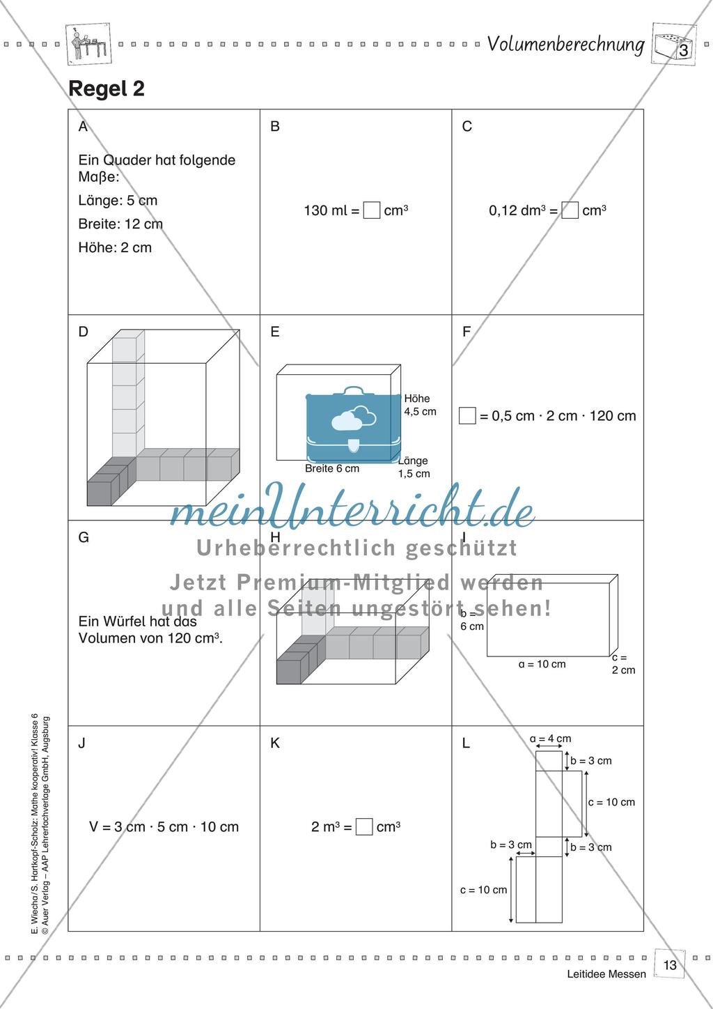 Mathe kooperativ Klasse 6: Leitidee Messen Preview 15