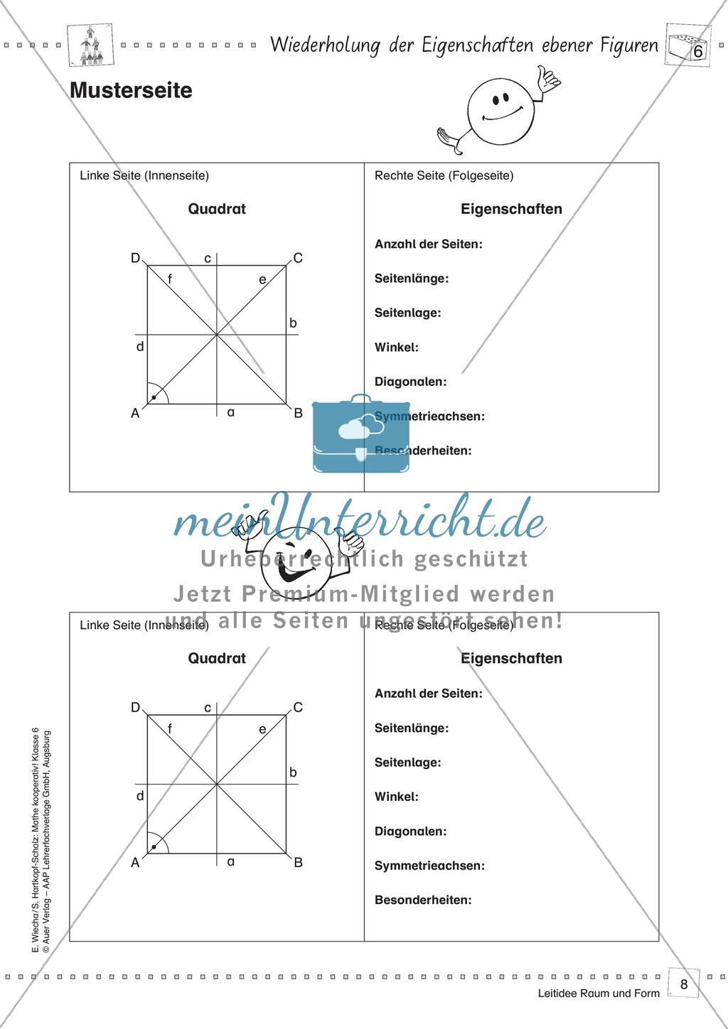 Mathe kooperativ Klasse 6: Leitidee Raum und Form Preview 10