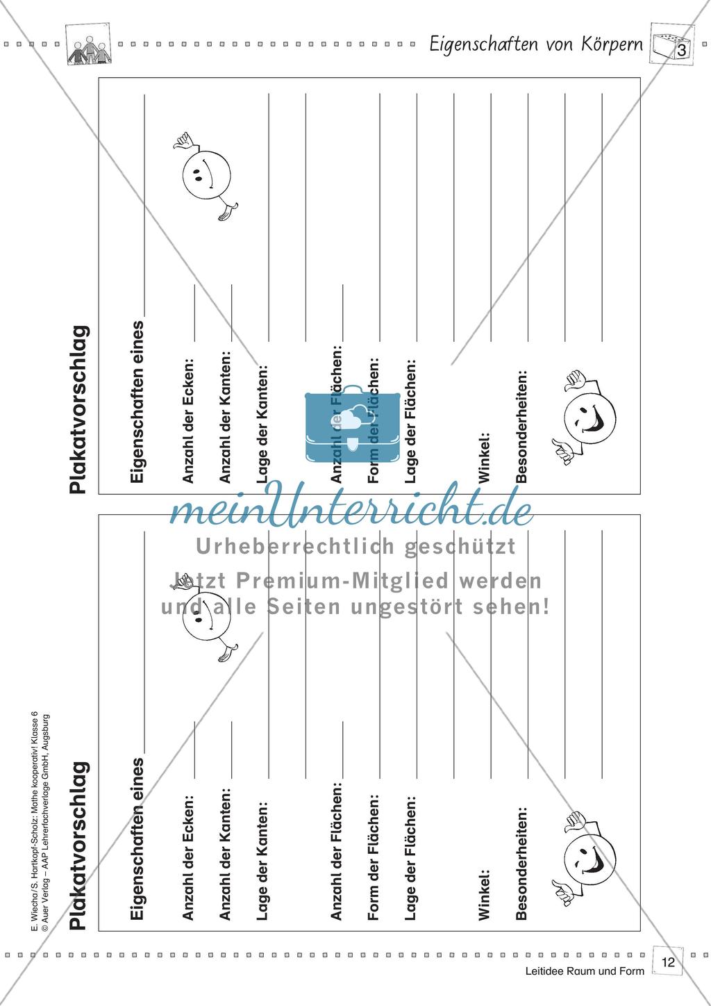 Mathe kooperativ Klasse 6: Leitidee Raum und Form Preview 14