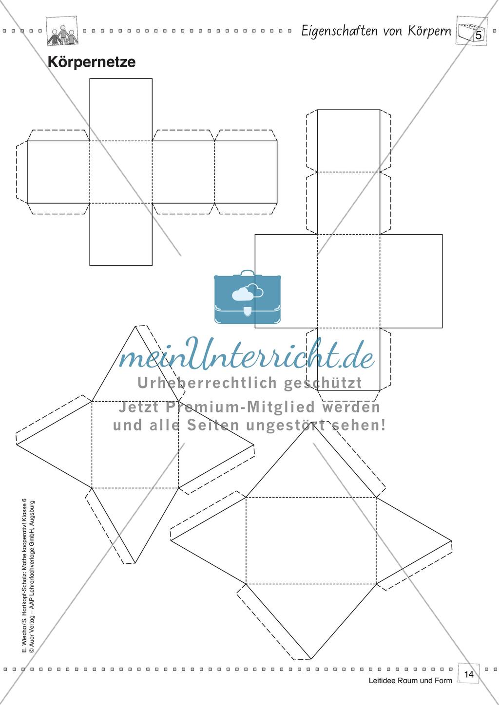 Mathe kooperativ Klasse 6: Leitidee Raum und Form Preview 16