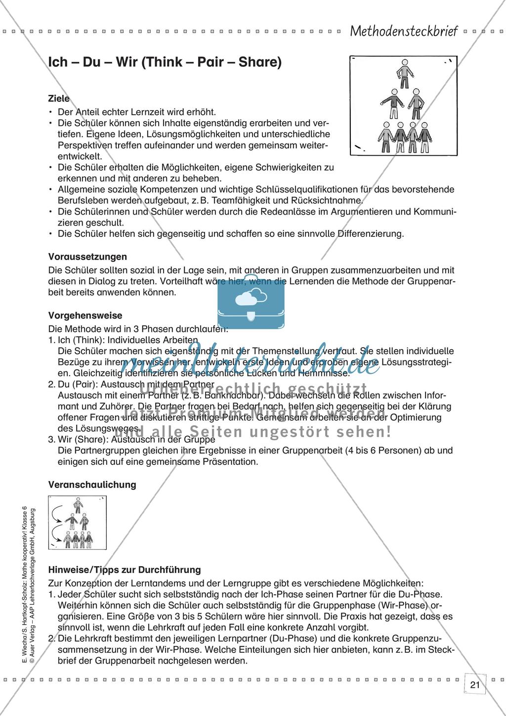 Mathe kooperativ Klasse 6: Leitidee Raum und Form Preview 23