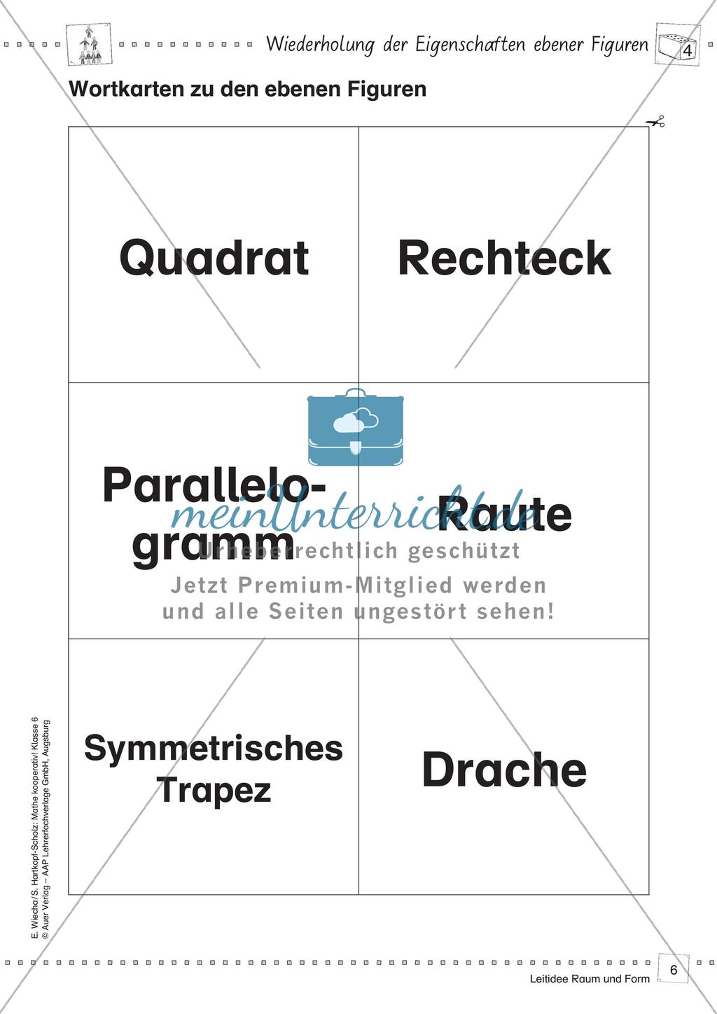 Mathe kooperativ Klasse 6: Leitidee Raum und Form Preview 8