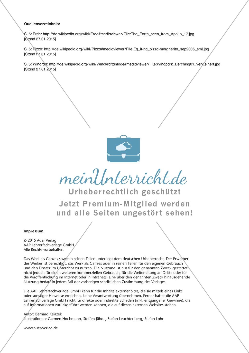 Mathe an Stationen - Inklusion: Flächeninhalt und Umfang des Kreises Preview 12