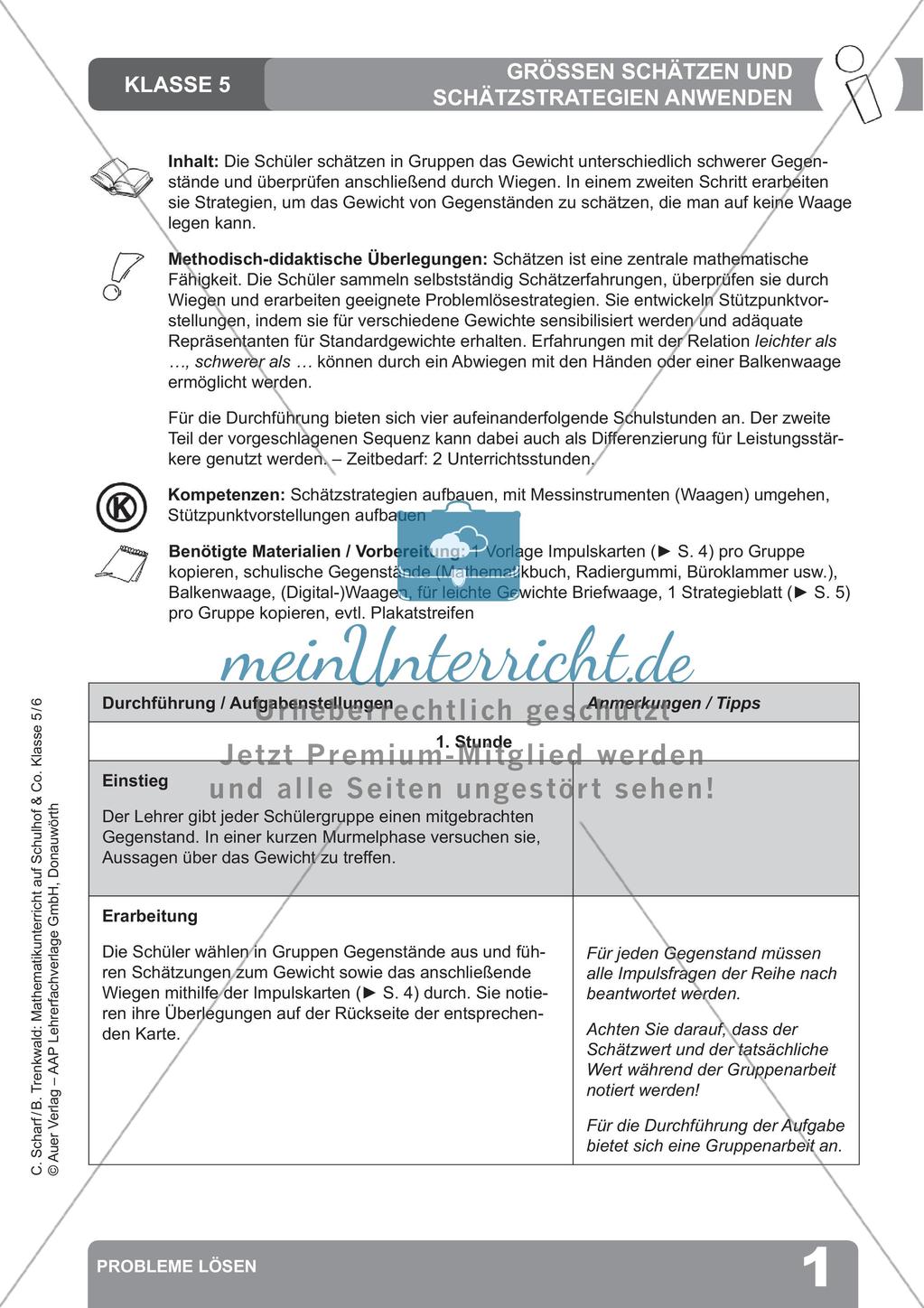Mathematikunterricht auf dem Schulhof: Probleme lösen Preview 3