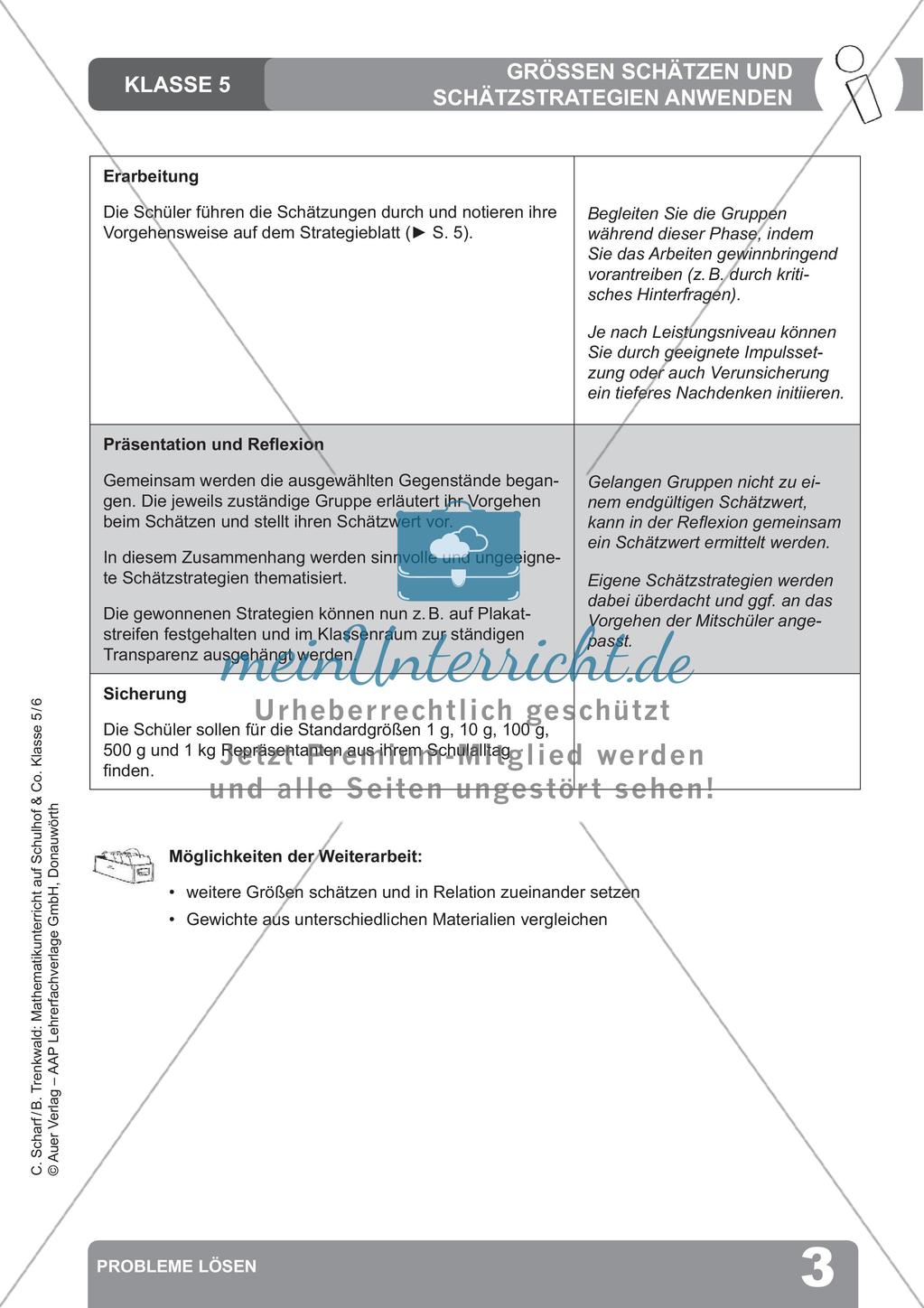 Mathematikunterricht auf dem Schulhof: Probleme lösen Preview 5