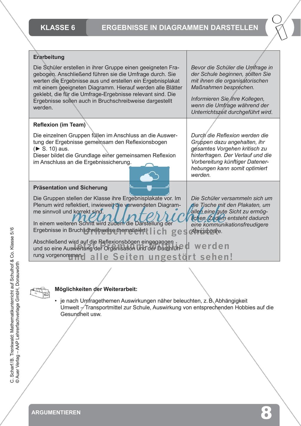 Mathematikunterricht auf dem Schulhof: Argumentieren Preview 10
