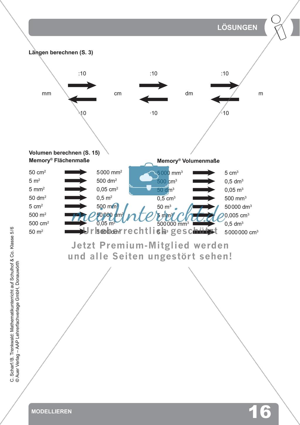 Mathematikunterricht auf dem Schulhof: Modellieren Preview 18