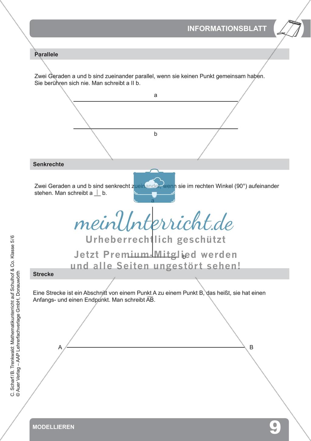 Mathematikunterricht auf dem Schulhof: Darstellen Preview 11