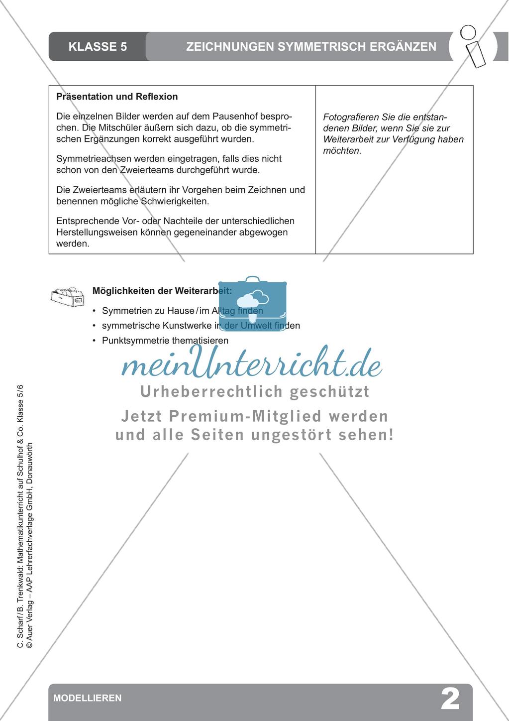 Mathematikunterricht auf dem Schulhof: Darstellen Preview 4
