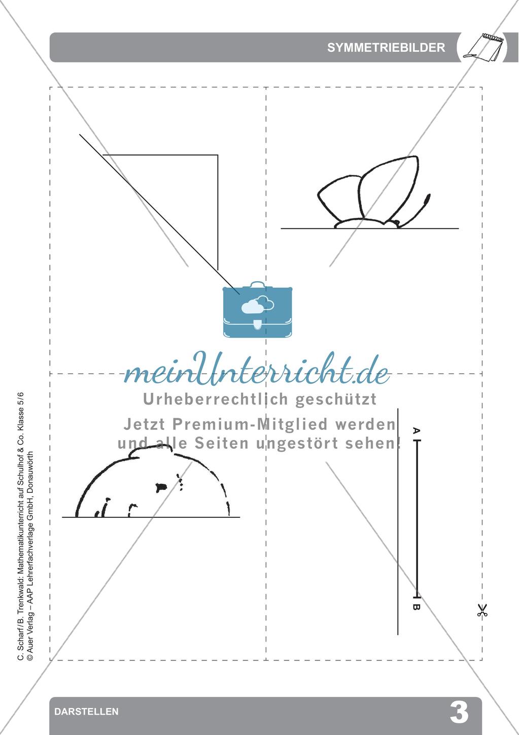 Mathematikunterricht auf dem Schulhof: Darstellen Preview 5