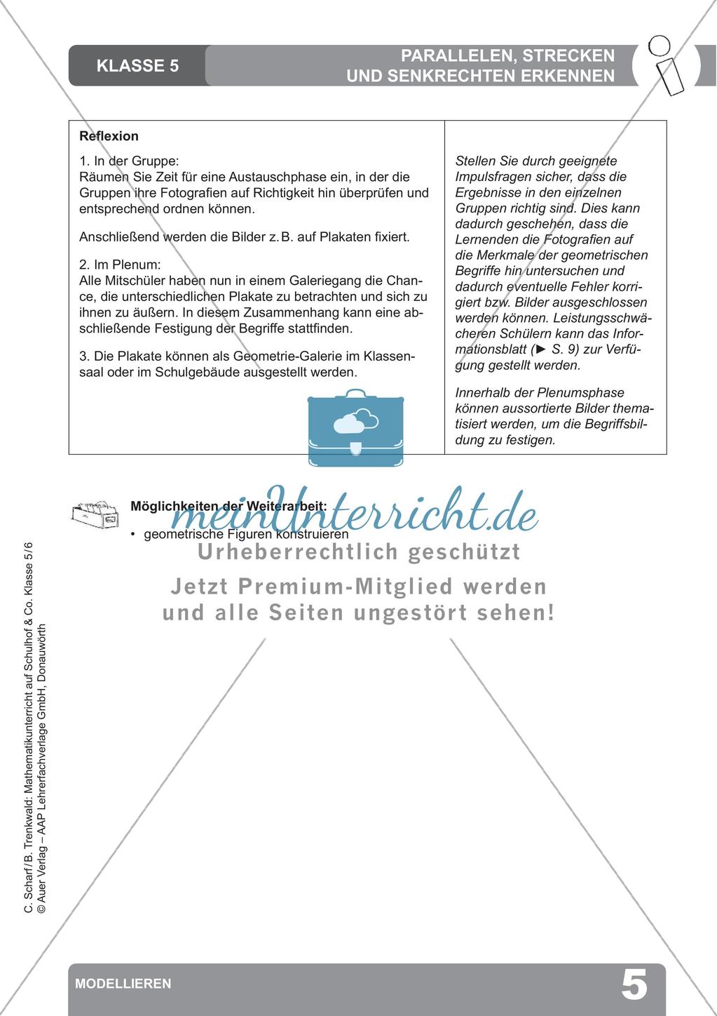 Mathematikunterricht auf dem Schulhof: Darstellen Preview 7