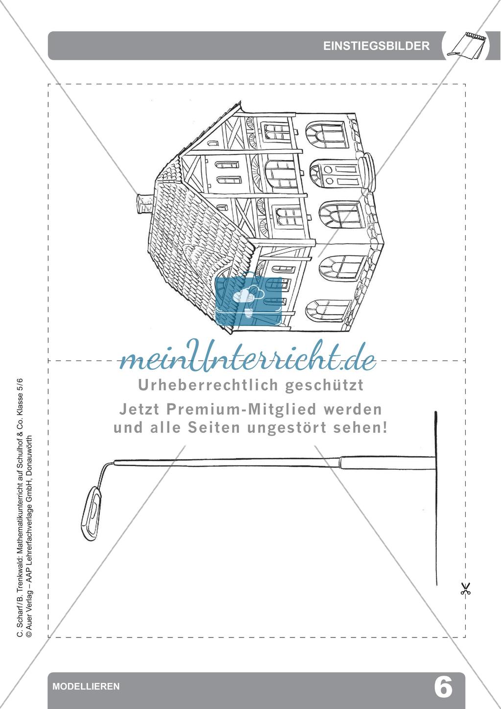 Mathematikunterricht auf dem Schulhof: Darstellen Preview 8