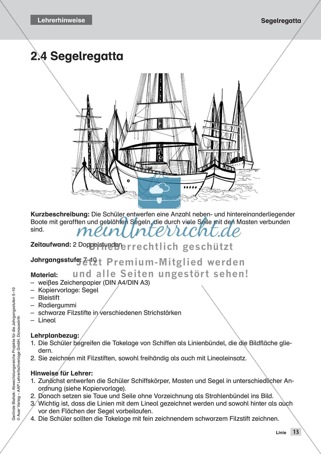 Themengebiet Grafik: Die Linie Preview 15
