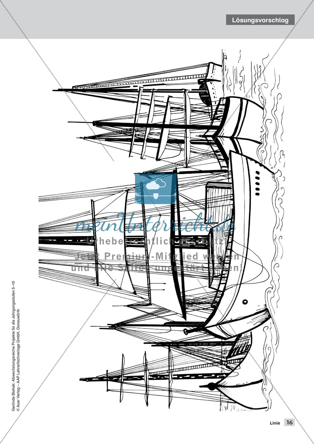 Themengebiet Grafik: Die Linie Preview 18