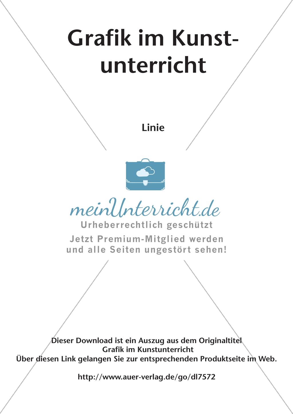 Themengebiet Grafik: Die Linie Preview 2