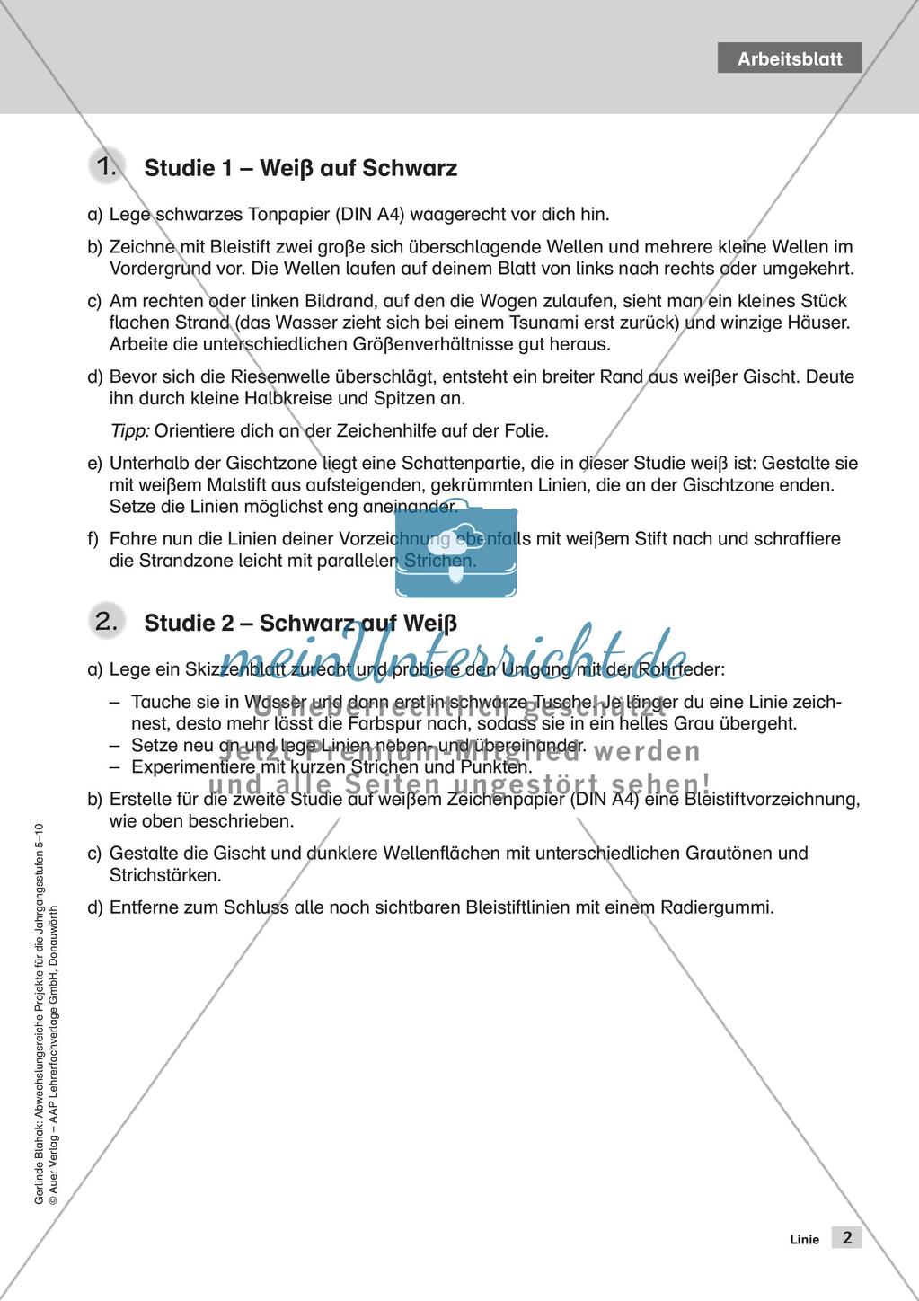 Themengebiet Grafik: Die Linie Preview 4