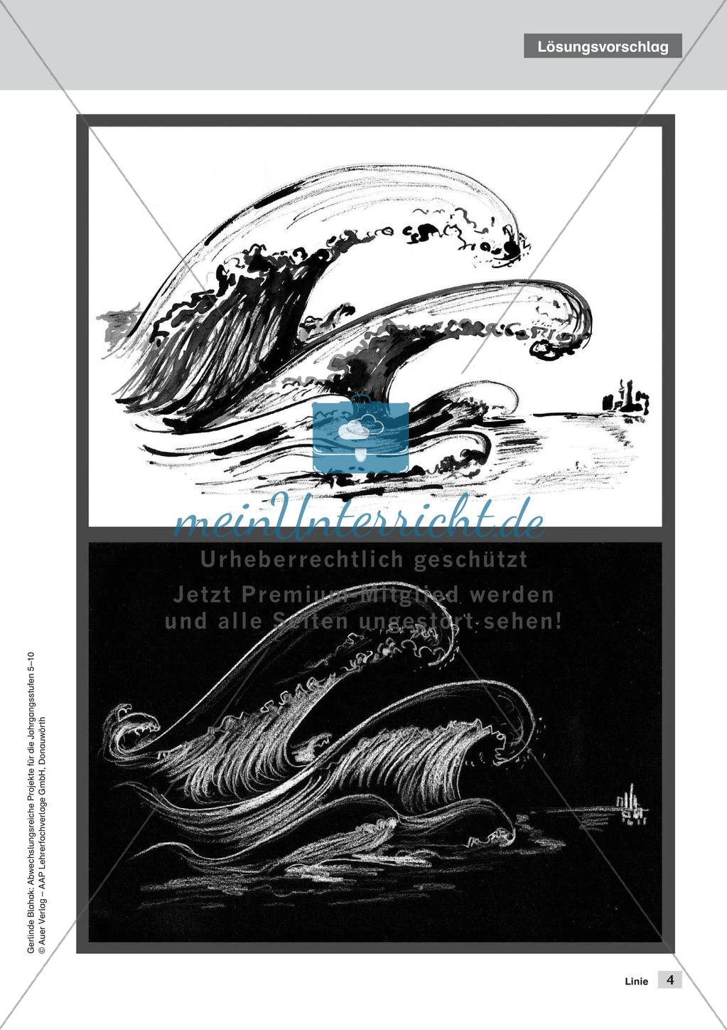 Themengebiet Grafik: Die Linie Preview 6