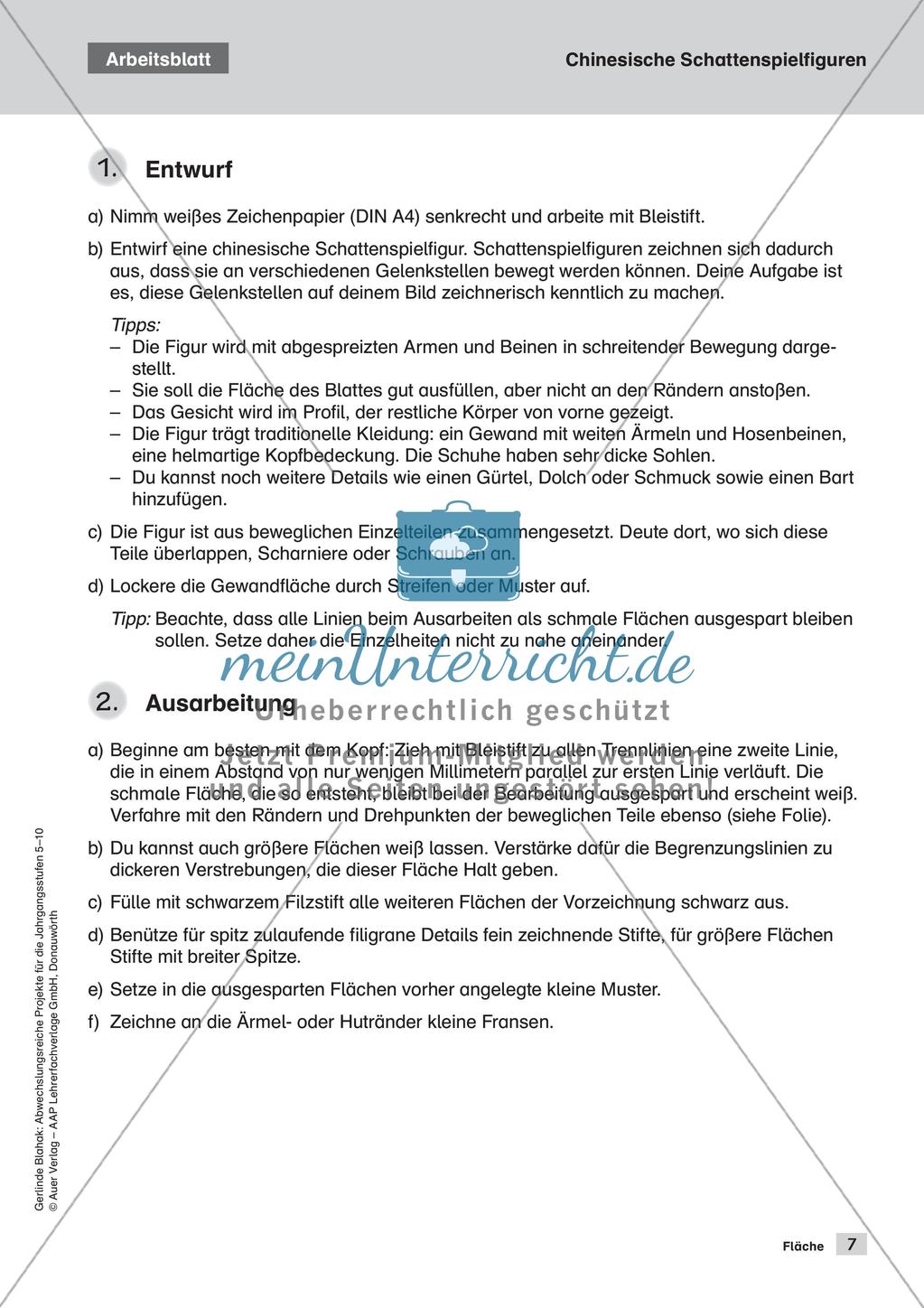 Themengebiet Grafik: Die Fläche Preview 9