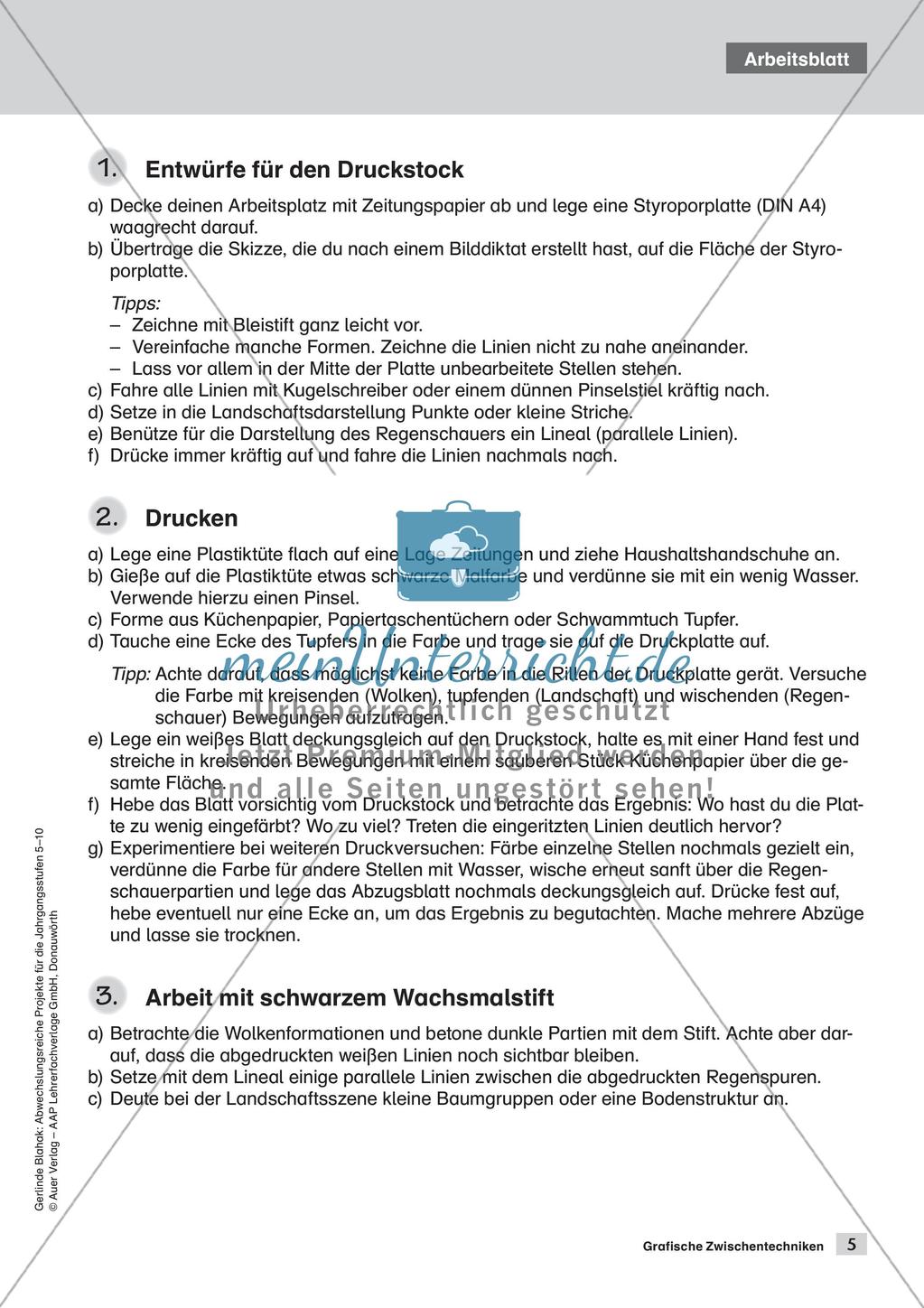 Themengebiet Grafik: Grafische Zwischentechniken Preview 7