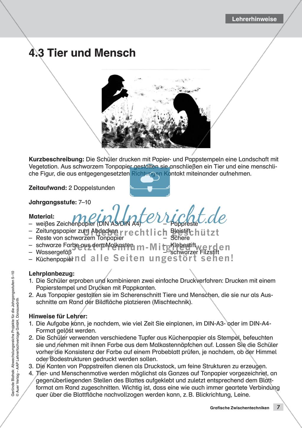 Themengebiet Grafik: Grafische Zwischentechniken Preview 9