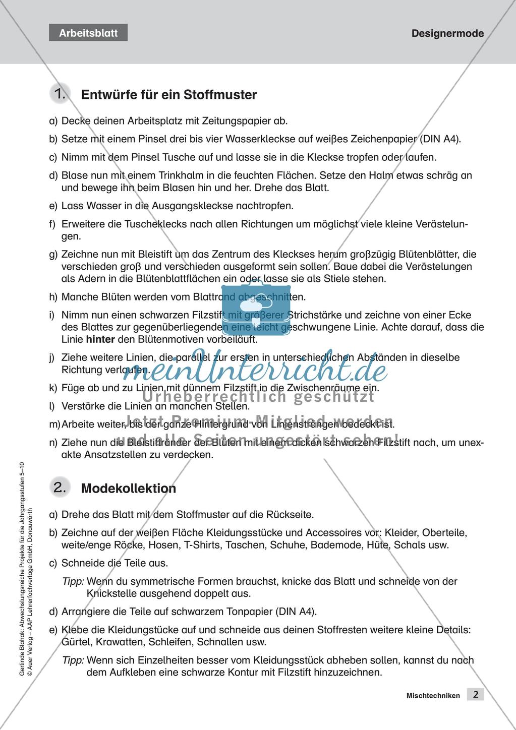 Themengebiet Grafik: Mischtechniken Preview 4