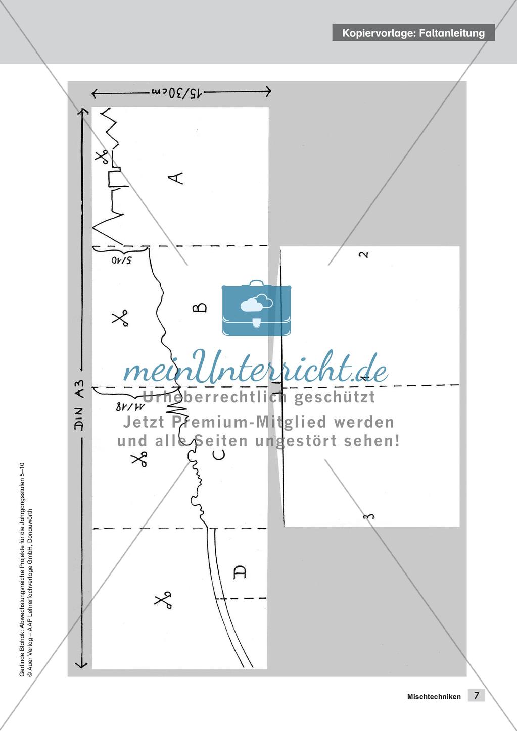 Themengebiet Grafik: Mischtechniken Preview 9