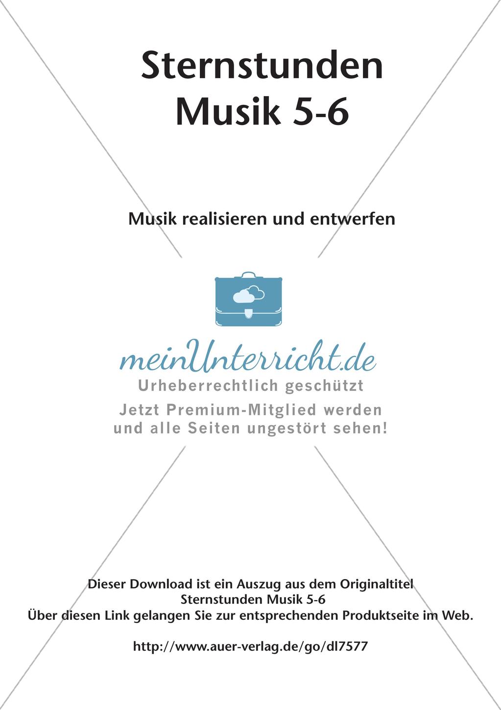 Musik realisieren und entwerfen: Dynamik und Rhythmus Preview 2