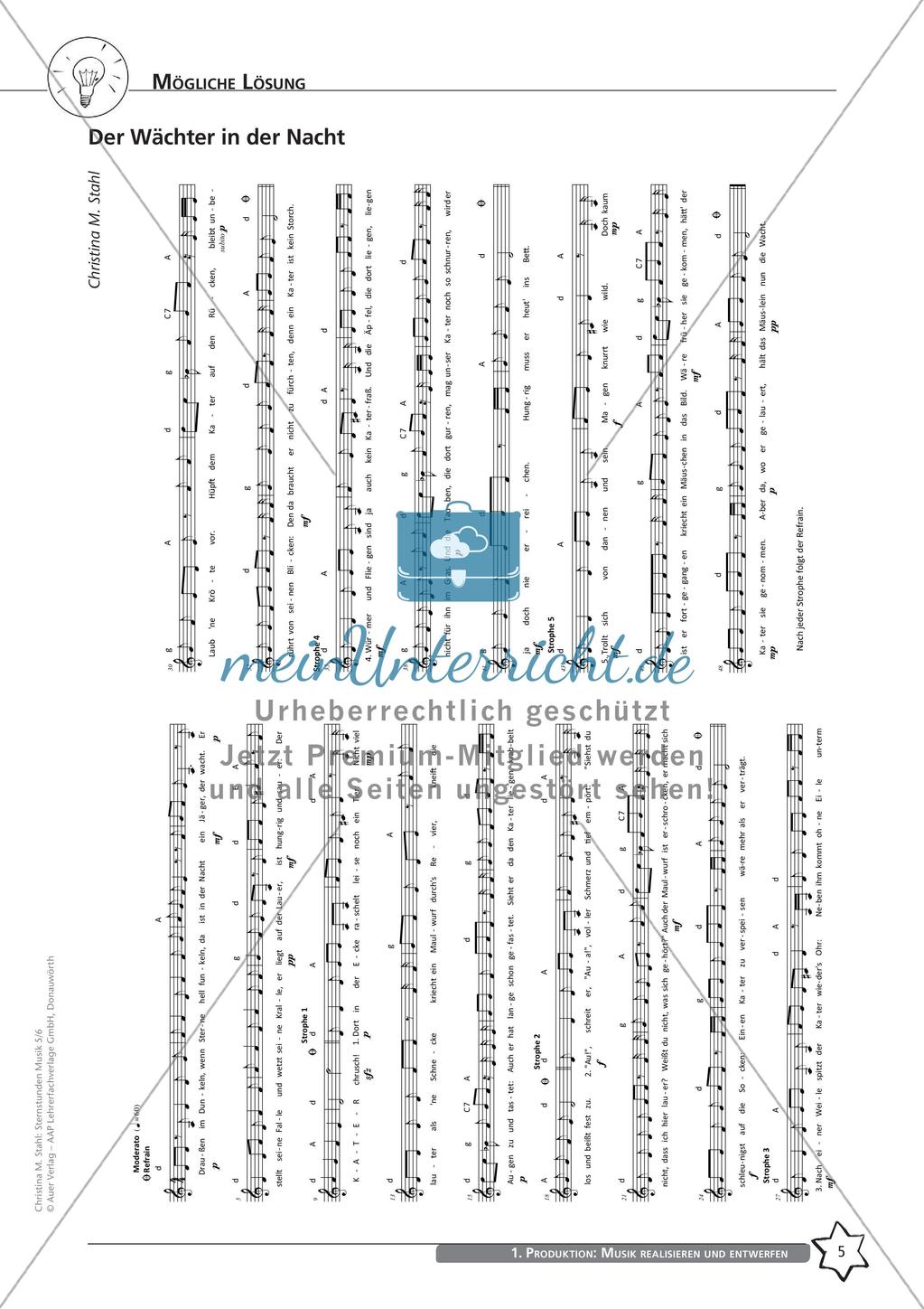 Musik realisieren und entwerfen: Dynamik und Rhythmus Preview 7