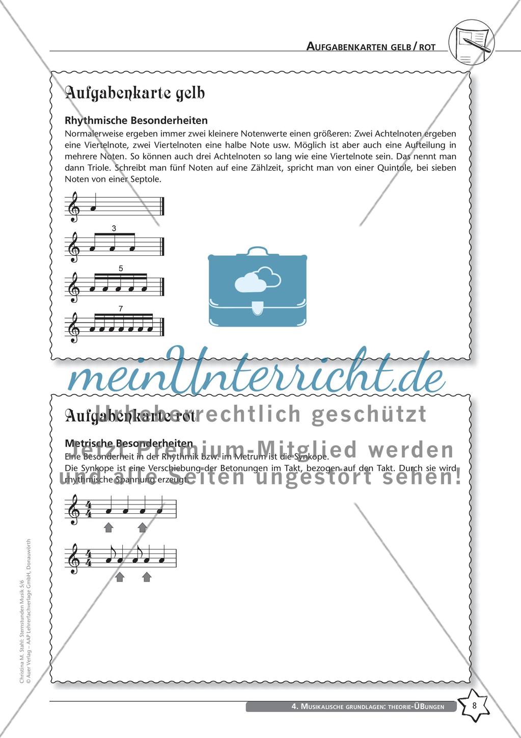 Musikalische Grundlagen: Dynamik und Rhythmik Preview 10