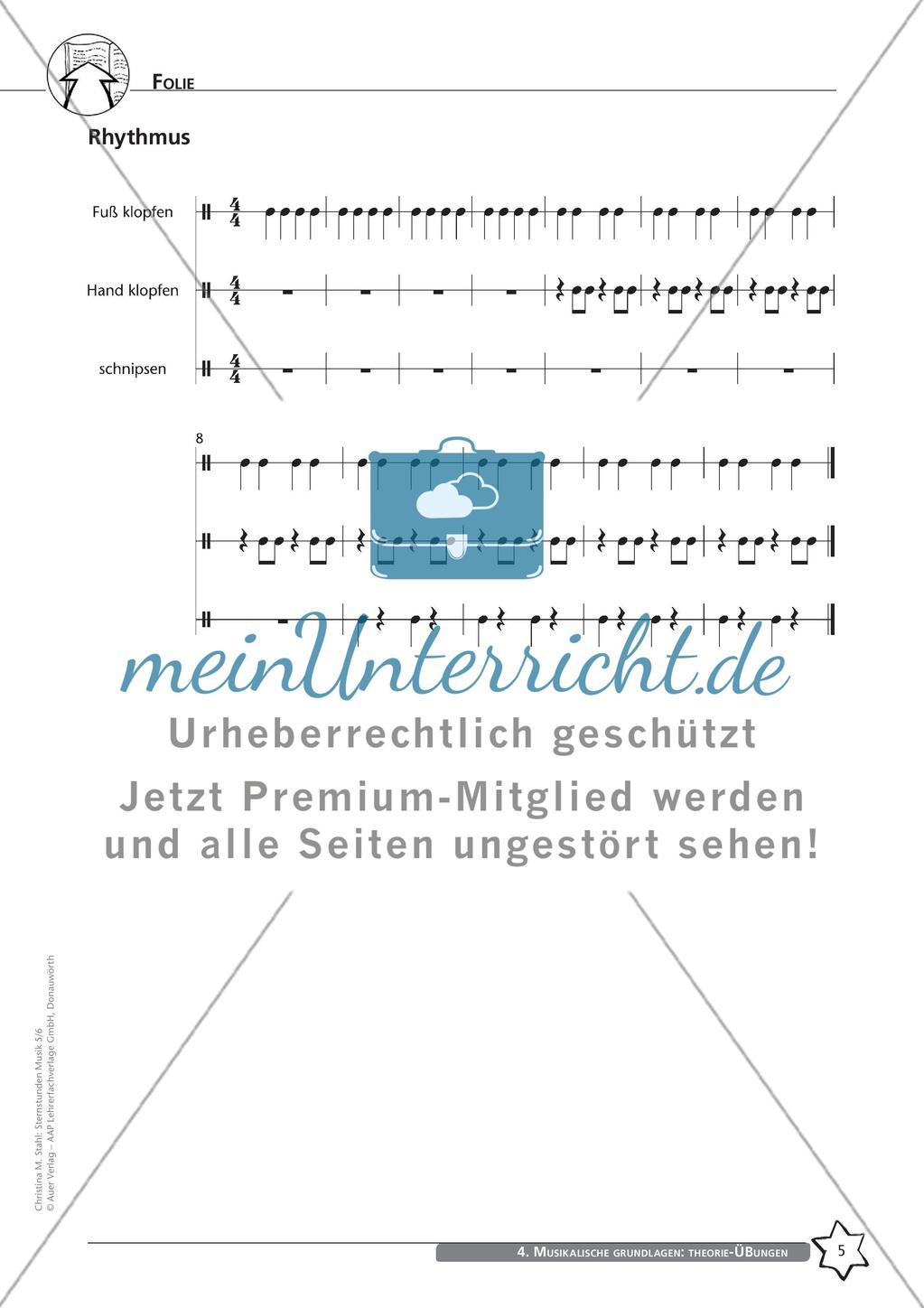 Musikalische Grundlagen: Dynamik und Rhythmik Preview 7